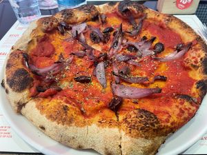 Pizza Mediterraneana    at Berberè in Verona