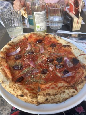 Pizza Mediteranea  at Berberè in Verona