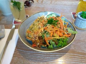 Tempura Gemüse mit Salat at Mohren Wirtshaus in Ravensburg