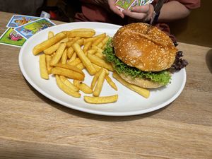 Vegan burger  at Mohren Wirtshaus in Ravensburg
