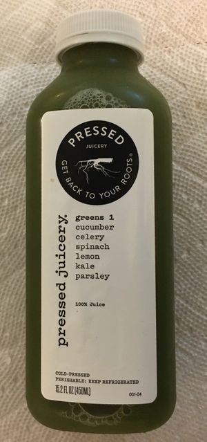 Green juice at Pressed Juicery - 84th & Lexington in New York City