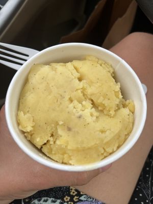 Side of mashed potatoes  at The Green Temple in Redondo Beach