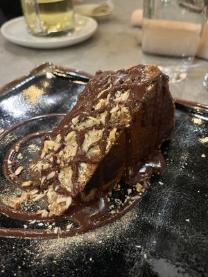 Chocolate pie   at The Green Temple in Redondo Beach