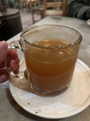 Apple cider vinegar  at The Green Temple in Redondo Beach