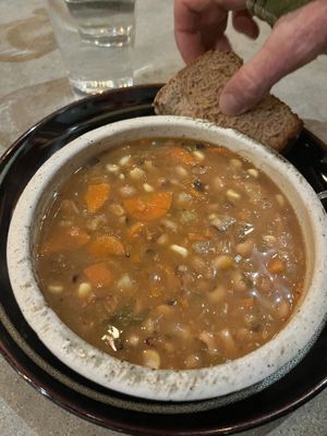 Soup  at The Green Temple in Redondo Beach