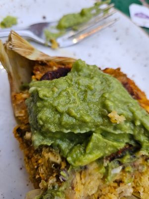 Tamales are the boom. 😍 at The Green Temple in Redondo Beach