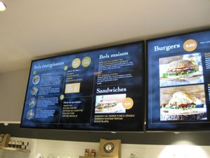 Menu (part I) at Copper Branch in Strasbourg