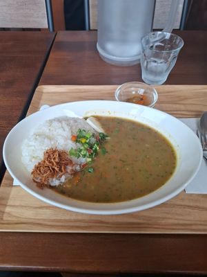 Very liquid at Nanahoshi Curry in Kanazawa