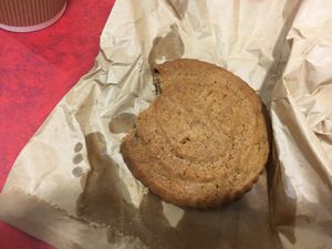 Vegan cookie at Meli Cafe in Newcastle Upon Tyne