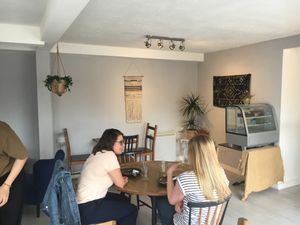 Inside at Meli Cafe in Newcastle Upon Tyne