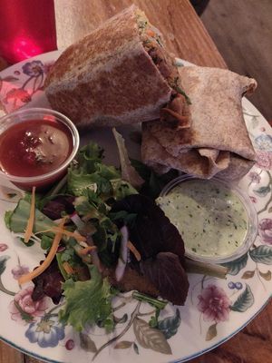 Seitan Burrito at Blockheads - East Village in New York City