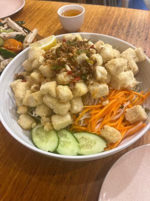Main size salt and pepper tofu  at Proud Peacock in Mount Waverley