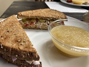 Hip Chic (like a chickpea tuna) at Cula Cafe in Clare