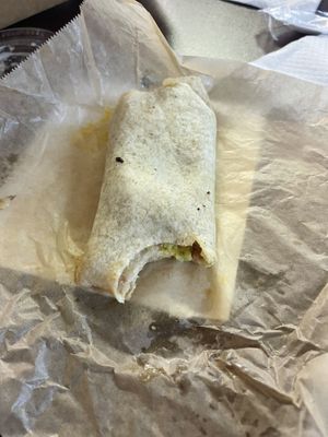 Jackfruit Pulled ‘Pork’ wrap at Cula Cafe in Clare