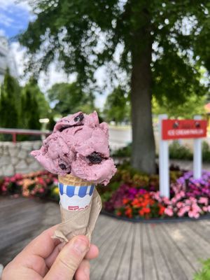   at Sadie's Ice Cream in Mackinac Island