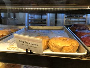 Cold brew glaze at Five Daughters Bakery in Atlanta