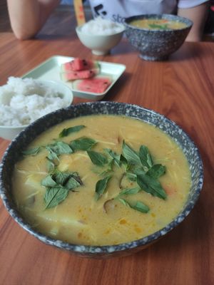 Curry at Bo De Tam Bodhicitta in Da Nang