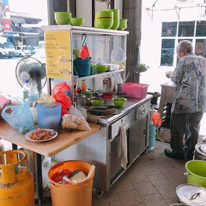 Shop front  at Phor Tay Ling 菩提林素食 in Penang