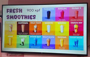  at Poke Bar in Tahiti