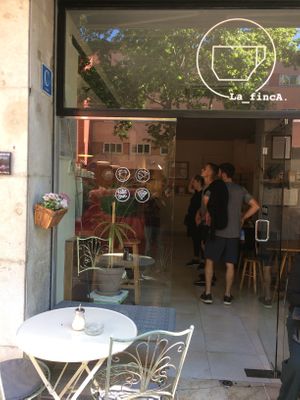 Entrance at La Finca in Mallorca