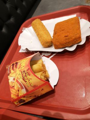 Vegan snacks at Jorgen's Friethuisje in Tienen