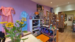 Yellow flowers  at Lotus Store in Bedford