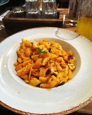 Kurkuma-Campanelle at Purino in Gelsenkirchen