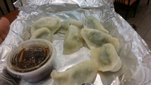 Fresh Vegan Dumplings at Happy Family Vegetarian Restaurant - Rowland Heights in Rowland Heights