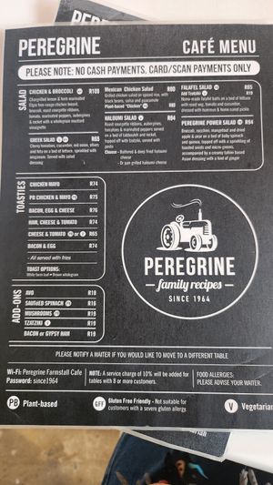  at Peregrine Farm Stall in Western Cape