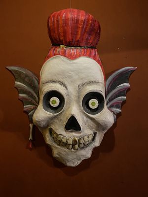 Interior decorations  at Boulenc in Oaxaca