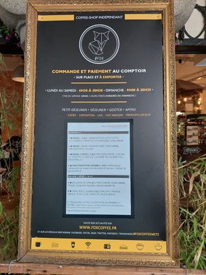 Outside at Fox in Metz