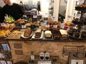Large choice of desserts. Some are vegan. Also selling local artisanal goodies. at Fox in Metz