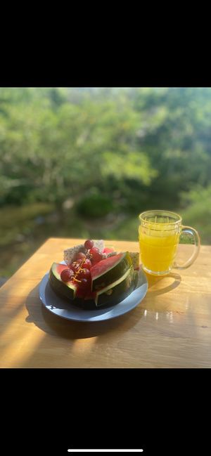 Breakfast ❤️  at Phuket Elephant Sanctuary in Phuket