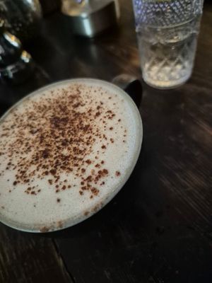 Hot halwa chocolate at Das Maria in Munich