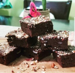 Brownies at Frijolito  Verde in Panama City