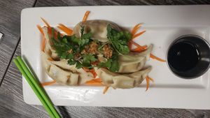 Steamed Dumplings at My Vegan in Pasadena
