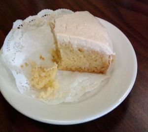 Coconut cake at My Vegan in Pasadena