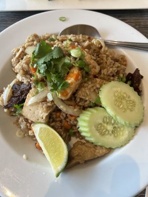 Supreme fried rice  at My Vegan in Pasadena