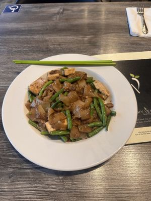 Pad See Ew with green beans   at My Vegan in Pasadena