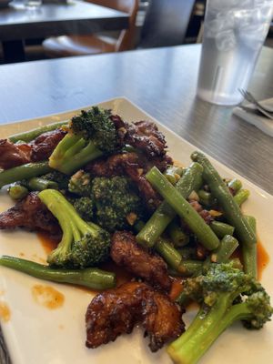 Angry Pork- best dish!  at My Vegan in Pasadena