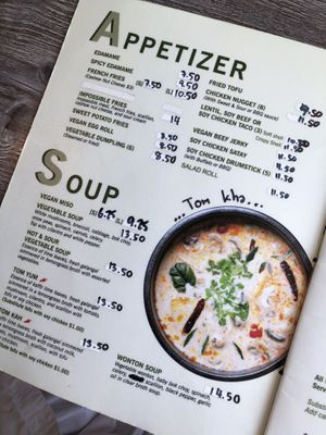 Tom Kah is another dish I want to try in the future   at My Vegan in Pasadena