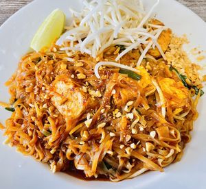 Pad thai w/ extra tofu✨delicious   at My Vegan in Pasadena