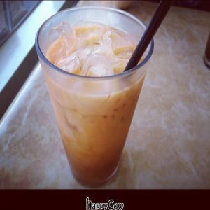 Thai Iced Tea at My Vegan in Pasadena