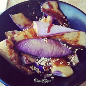 Eggplant at My Vegan in Pasadena