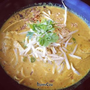 Yellow Curry Noodle at My Vegan in Pasadena
