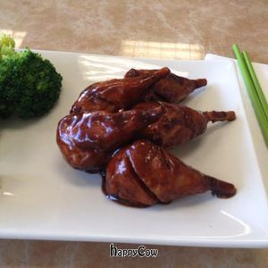 BBQ Chicken at My Vegan in Pasadena