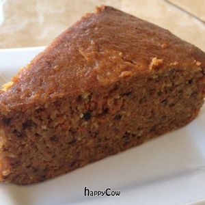 carrot cake- huge! at My Vegan in Pasadena