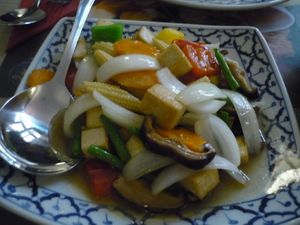 Mixed veggies at Pinto Thai in Enschede