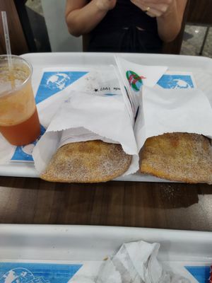 Pasteis doces at Planeta Pastel in Santa Catarina