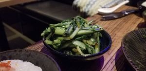 Asian greens at Mudbar in Launceston